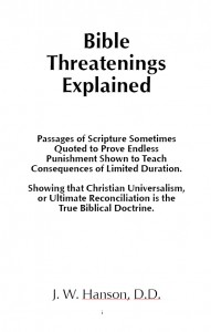 Bible Threatenings Cover